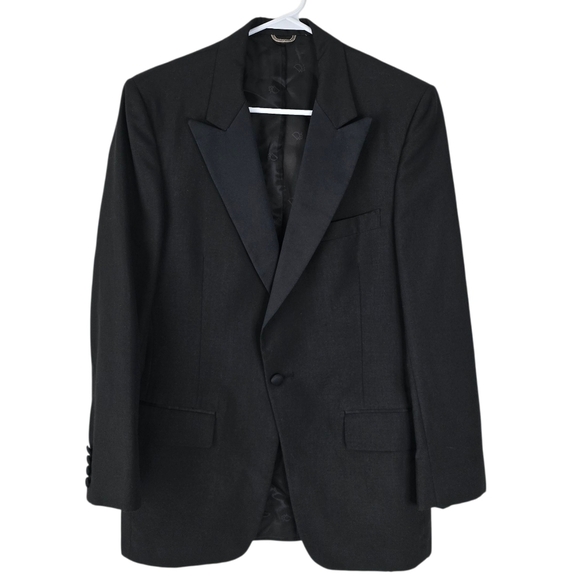 Christian Dior Monsieur Black Formal Blazer Size 40 Single Button Party